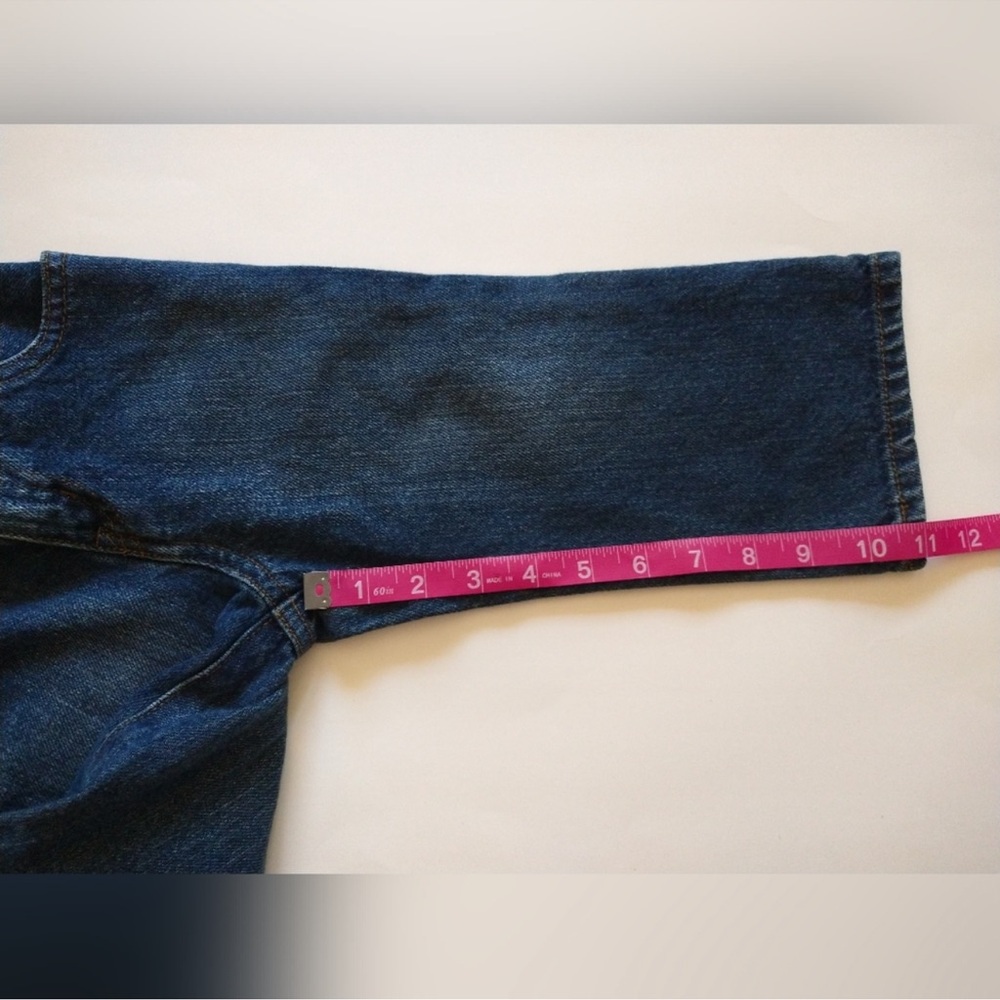 Lot of 2 Branded Boys Blue Jeans Bootcut & Oshkosh B’gosh 18 - 24 Months Cotton - Picture 16 of 16